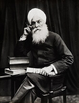 Portrait of Bhai Kahn Singh Nabha